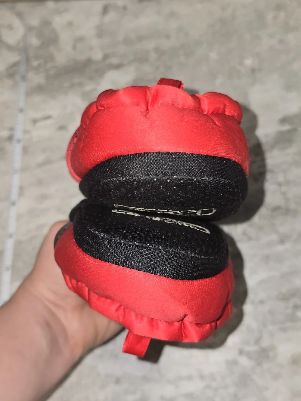 Marvel Spider-Man Red Toddler Slippers- Large 9/10